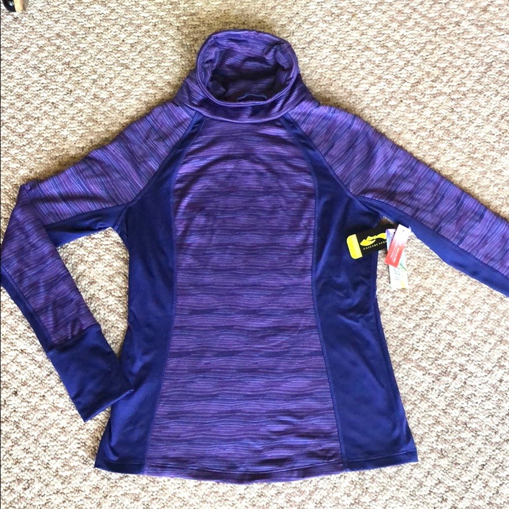 Thermal Cowl Running Pullover